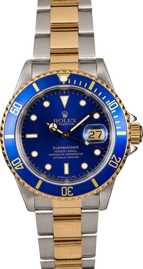 rolex submariner link price|rolex submariner 16613 two tone.